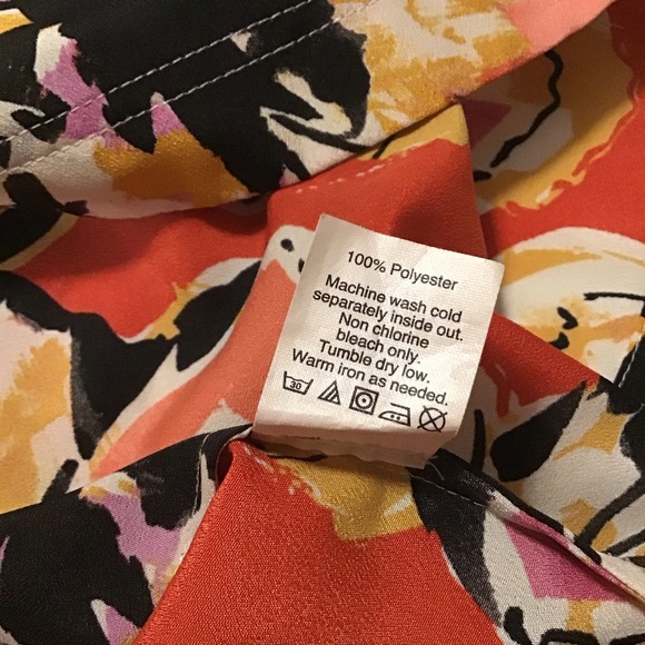 J. Crew women’s floral print blouse multicolor - Picture 5 of 7